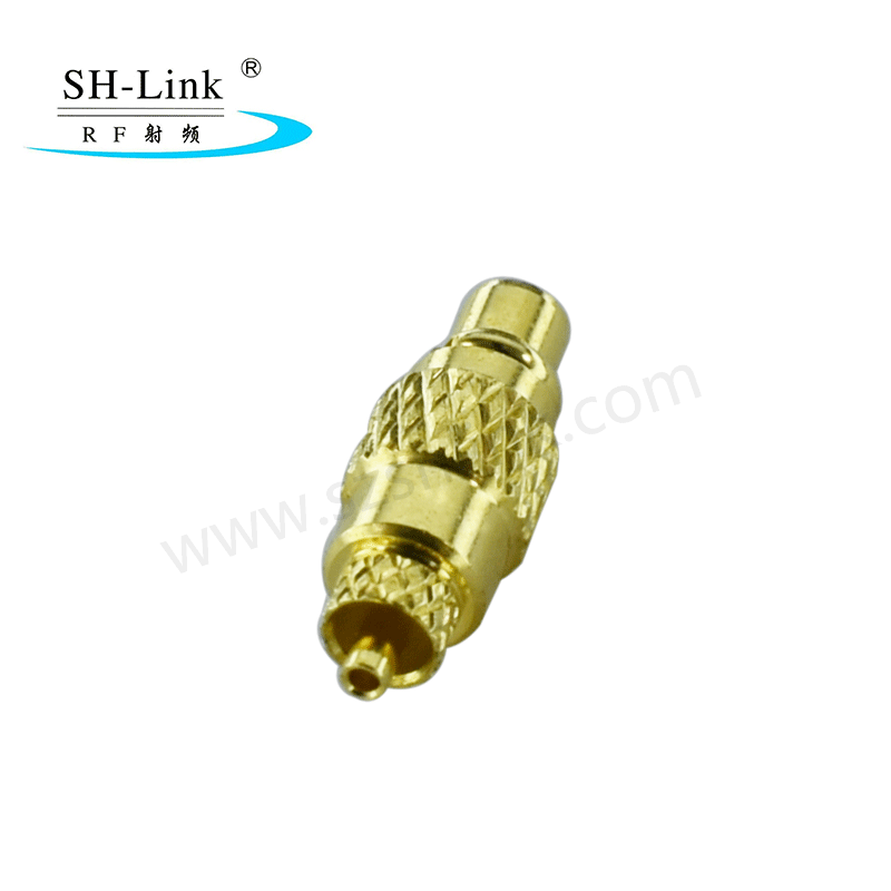 MMCX male plug connector, RF coax connector adapter